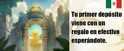 Bono de Bienvenida 100% promotional banner